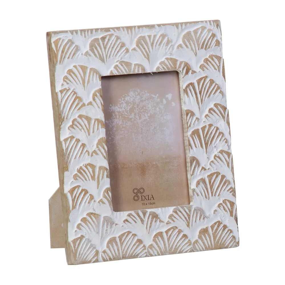 CADOURI - Rama foto vintage cu frunze ginkgo | Decoratiuni de perete