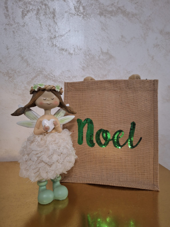 Sacosa cadou Craciun, iuta paiete, rosu, creativdeco.ro [1]