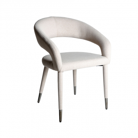 Scaune HORECA - Scaun art deco alb|Scaune dining moderne