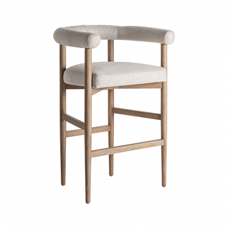 Scaun bar contemporan frasin alb antic|Scaune bar moderne [0]