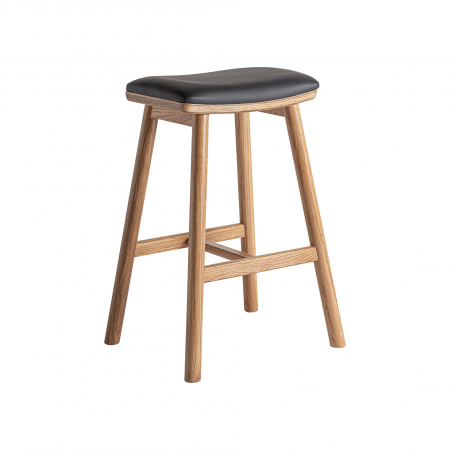 Scaun bar lemn stejar stil vintage|Scaune bar robuste [1]