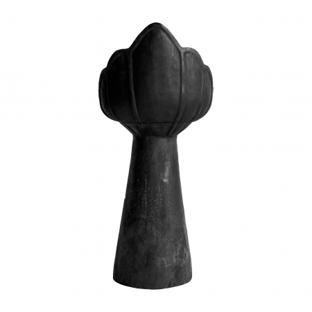 Scaun bar etnic lemn suar negru natural|Scaune bar unice [3]