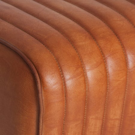 Scaun bar vintage piele maro | Scaune inalte confortabile [1]