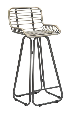 Mobilier bar - Scaun bar industrial robust din fier CreativDeco