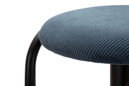 Scaun Bar Reglabil Navy Catifea Raiata CreativDeco [5]