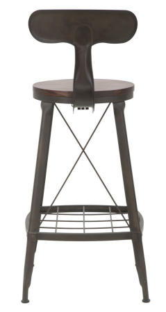 Scaun Bar Industrial Retro Bucatarie Insula CreativDeco [3]