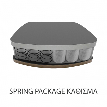 Scaun elegant și ergonomic pentru birou, cu sistem de arcuri și design modern [5]