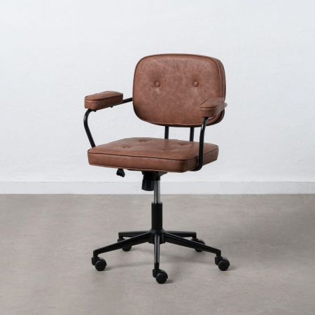 Scaune in Stil Modern - Scaun Birou cu Roti, Piele Ecologica MARO - de la Creativdeco.ro