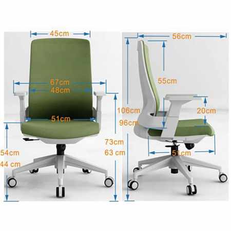 Scaun profesional cu design elegant și reglaje multiple pentru confort superior [3]