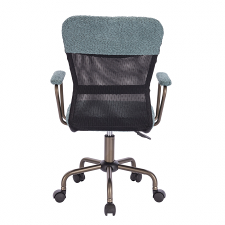 Scaun ergonomic modern în nuanță mint, cu design fresh și funcțional [3]