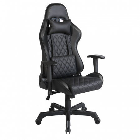 Scaune Gaming - Scaun gaming ergonomic de birou negru Ranger