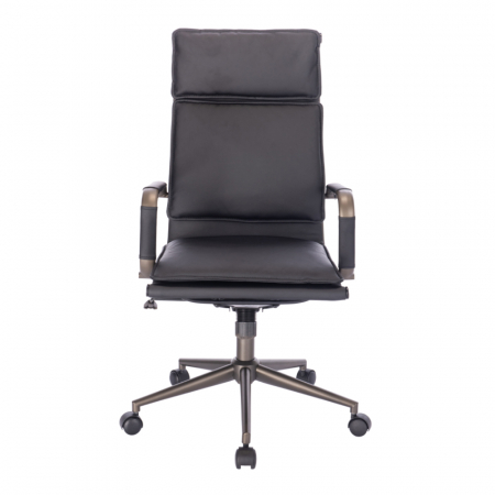 Scaun birou ergonomic negru gunmetal textil Elite – confort profesional [2]