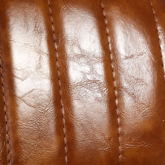 Scaun Casilda Maro, Piele Ecologica, Metal Auriu - creativdeco.ro [5]