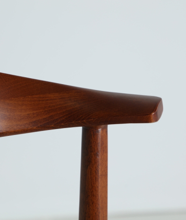 Scaun de bar ZELHEM lemn fag – titlu imagine principală [6]