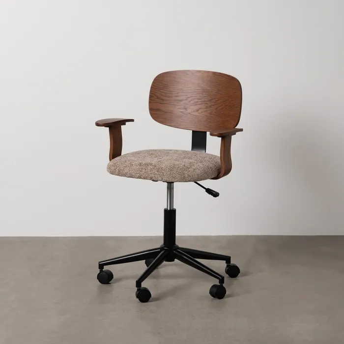 Scaune - scaun birou rotativ cu design natural CreativDeco