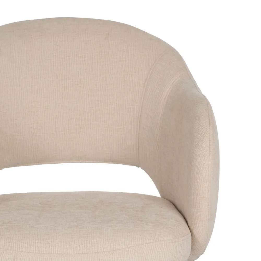 scaun birou ergonomic crem cu roti CreativDeco [5]