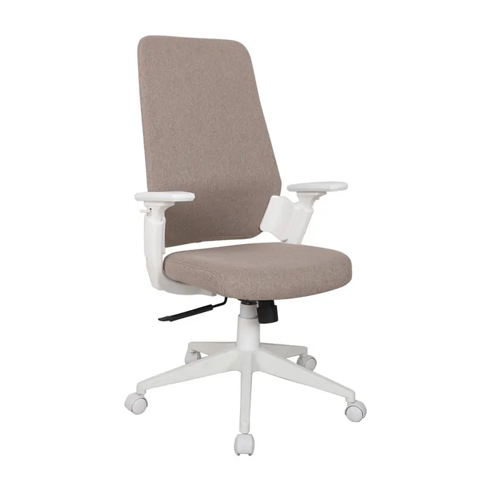 Scaune - Scaun birou rotativ bej CreativDeco
