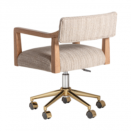 Scaun birou Art Deco maro | Scaune elegante office [3]