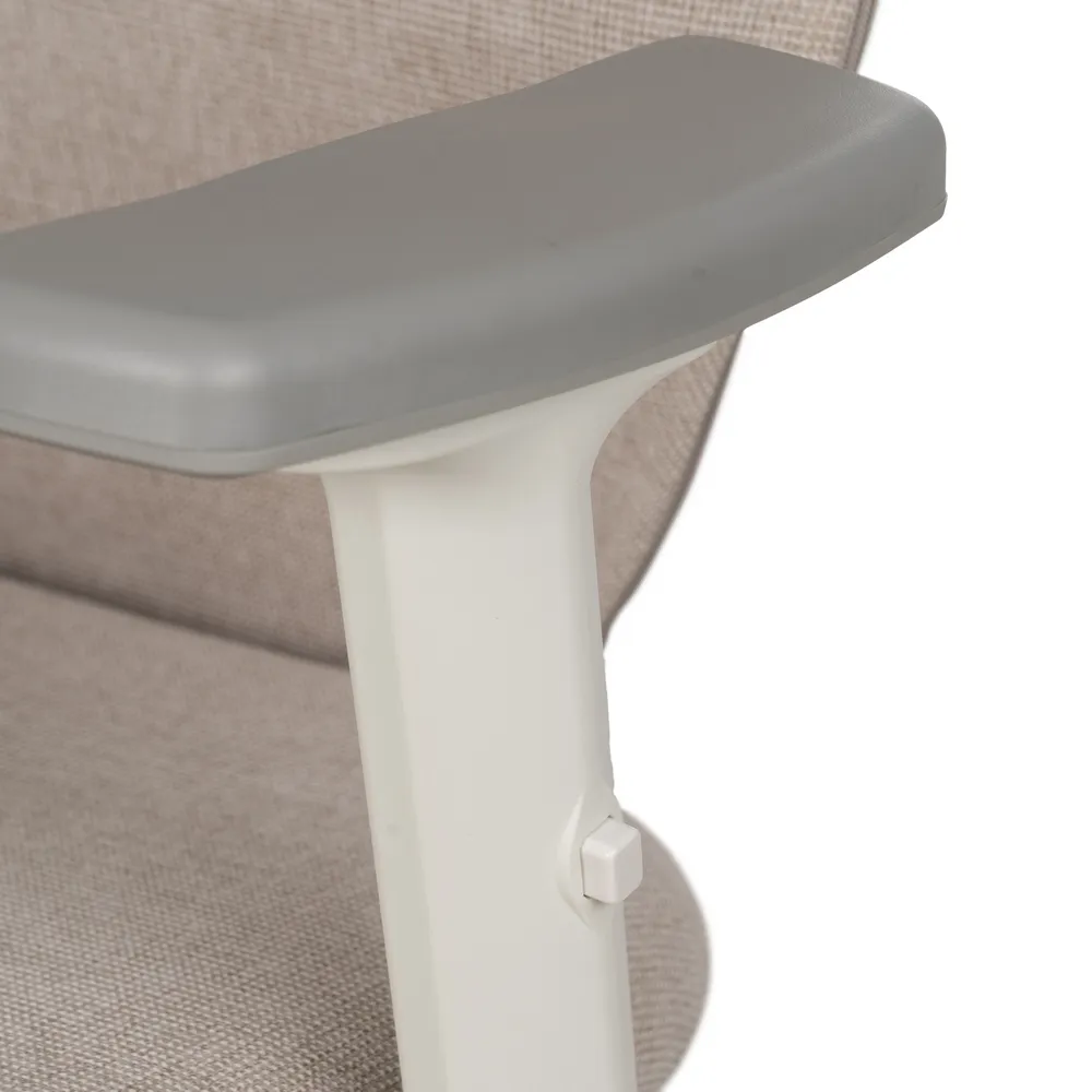 Scaun birou textil bej CreativDeco [10]