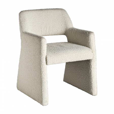 Scaune - Scaun Art Deco bumbac bucle alb antic|Scaune elegante de calitate