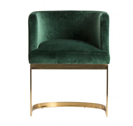 Scaun catifea verde contemporan|Scaune moderne de calitate [1]