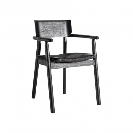 Scaune - Scaun vintage stejar negru|Scaune cu caracter