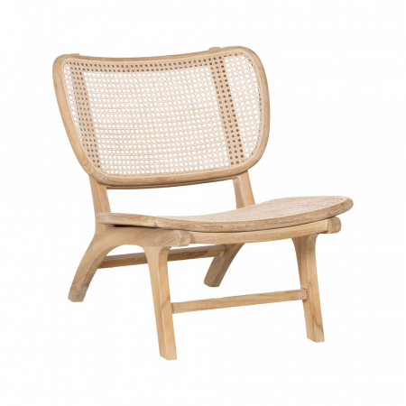 Scaun ratan si tec pentru decor japandi|Scaune cu inspiratie tropicala pentru interioare naturale [1]