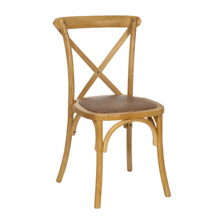 Scaun clasic din lemn natural [1]