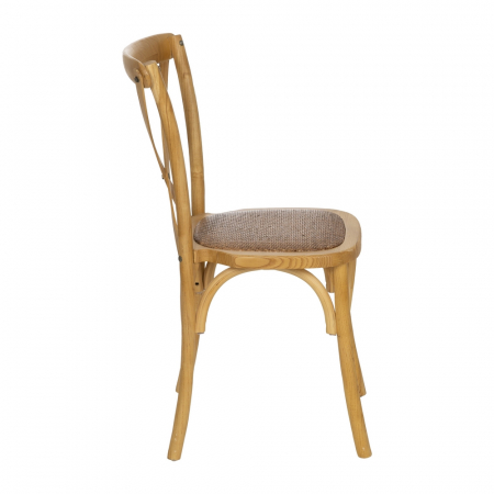 Scaun clasic din lemn natural [2]