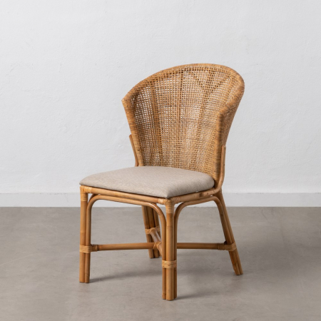 Mobilier Gradina - Scaun ergonomic din ratan CreativDeco - Mobilier confortabil pentru dining