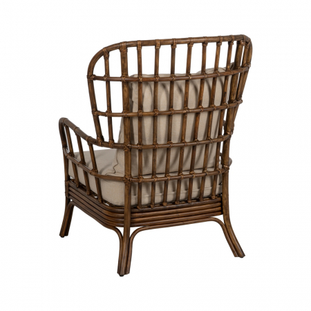 Scaun ratan mare cu perne confortabile|Scaune elegante pentru decor relaxat și rafinat [3]