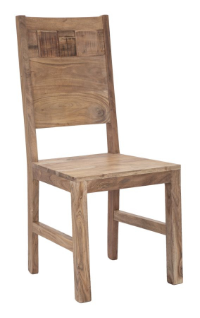 Scaune HORECA - Scaun Dining Mumbay, lemn acacia, natural - CreativDeco.ro