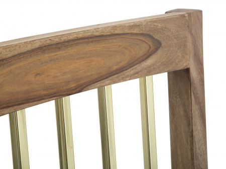 Scaun Dining, lemn de Sheesham, natural, Mauro Ferretti [5]