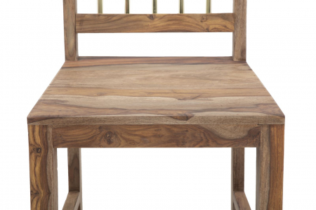Scaun Dining, lemn de Sheesham, natural, Mauro Ferretti [4]