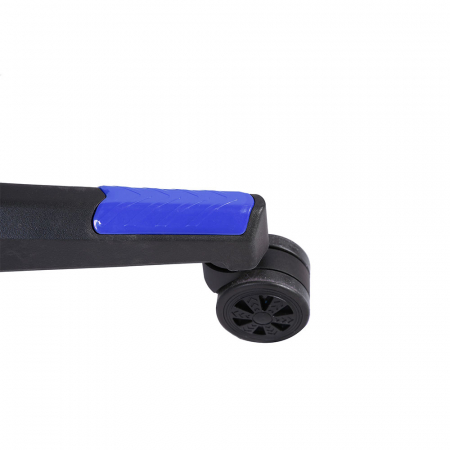 Scaun gaming birou ergonomic negru albastru Fusion Gaming cu spătar ajustabil [10]