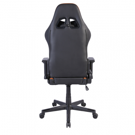 Scaun birou gaming negru camel Dyskord cu tetieră și spătar reglabil [3]