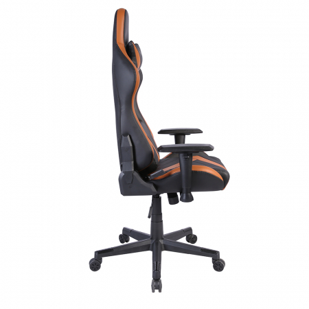 Scaun birou gaming negru camel Dyskord cu tetieră și spătar reglabil [2]