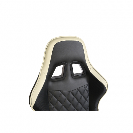 Scaun birou gaming negru crem Ranger cu brațe reglabile [8]