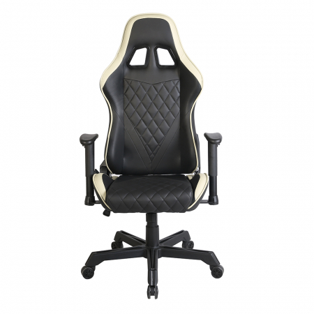 Scaun birou gaming negru crem Ranger cu brațe reglabile [5]