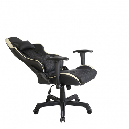 Scaun birou gaming negru crem Ranger cu brațe reglabile [4]
