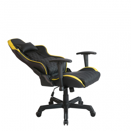 Scaun birou gaming negru galben Ranger cu suport lombar [4]