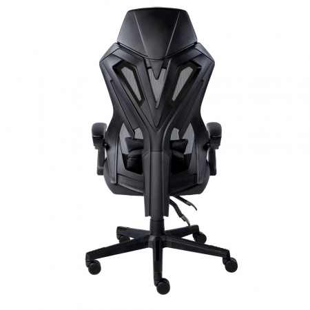 Scaun gaming de birou ergonomic negru Outrider cu spătar reglabil [4]