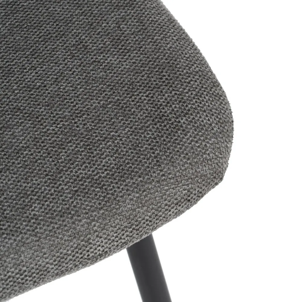 Scaun Gri cu Structura Moderna, Stofa Metal - CreativDeco.ro [8]