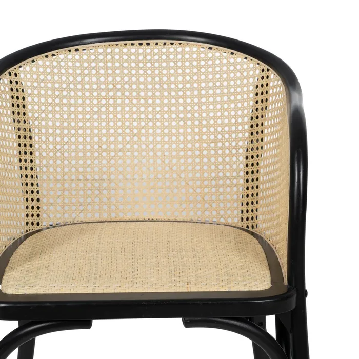 Scaun Honna Negru, Ratan de la creativdeco.ro [7]