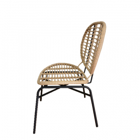 Scaun natural negru 59x63x87 cm [5]