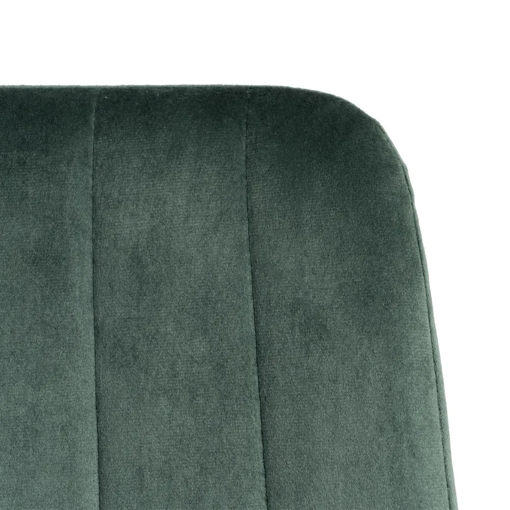 Scaun Tapitat Catifea Verde, Catifea Metal - CreativDeco.ro [7]