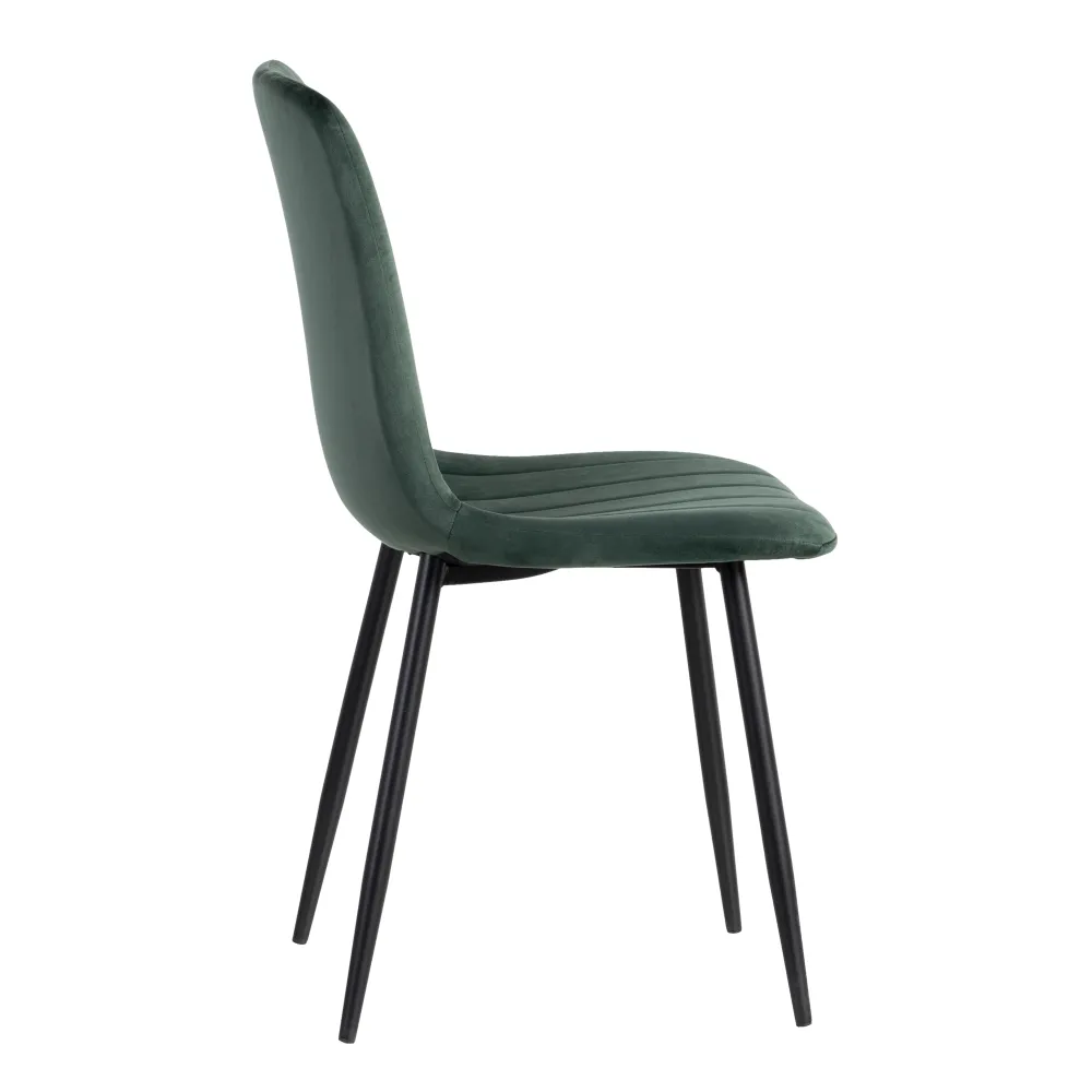 Scaun Tapitat Catifea Verde, Catifea Metal - CreativDeco.ro [2]