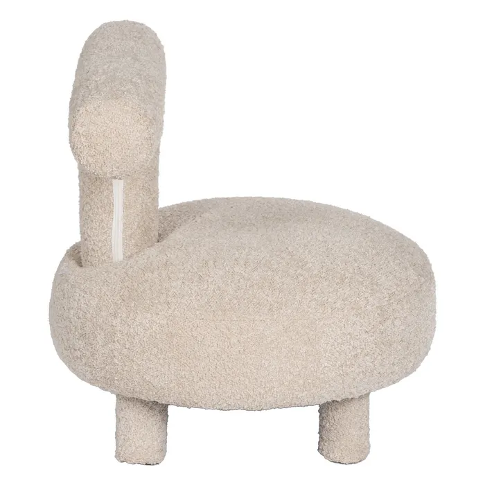 Scaun taburet Little Yokohama Crem - creativdeco.ro [2]