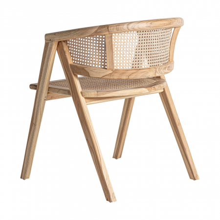 Scaun contemporan lemn tec si radacina|Scaune moderne [3]