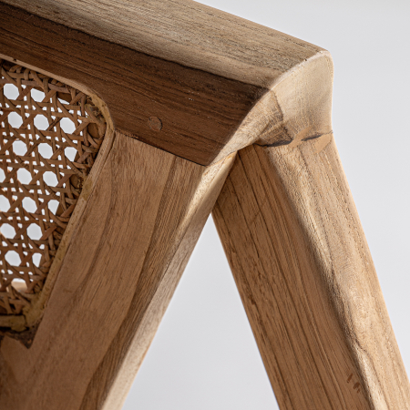 Scaun contemporan lemn tec si radacina|Scaune moderne [6]